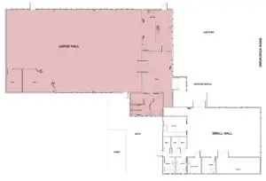Large Hall Floor Plan