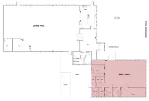 Small Hall Floor Plan